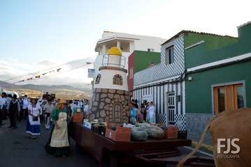 Alegre y participativa romería en El Ejido (Foto FJ Santana y TF)